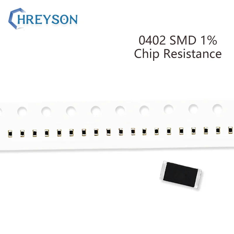 

100PCS 0402 Chip resistor 1% 665R 680R 681R 698R 715R 732R 750R 768R 787R