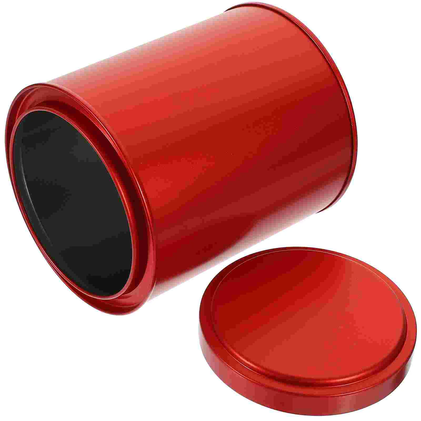 

Sealing Tea Canister Multi-function Tinplate Canister Household Storage Canister