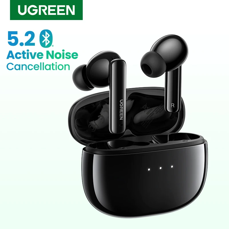 【New】 Ugreen HiTune T3 ANC беспроводные TWS Bluetooth 5 2 наушники активное шумоподавление