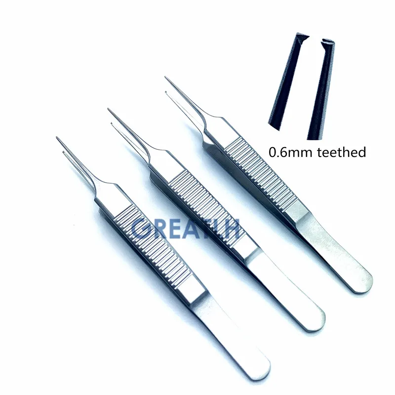 

3pcs Dental Forceps Tweezers Stainless Steel Dental Instrument