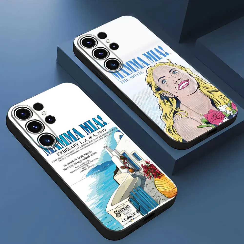 Чехол для телефона Musical Film Mamma Mia S23 Samsung S24 Ultra S25 S22 S20 Fe S21 Plus A16 A54 A34 A24 A53 A14 Cover