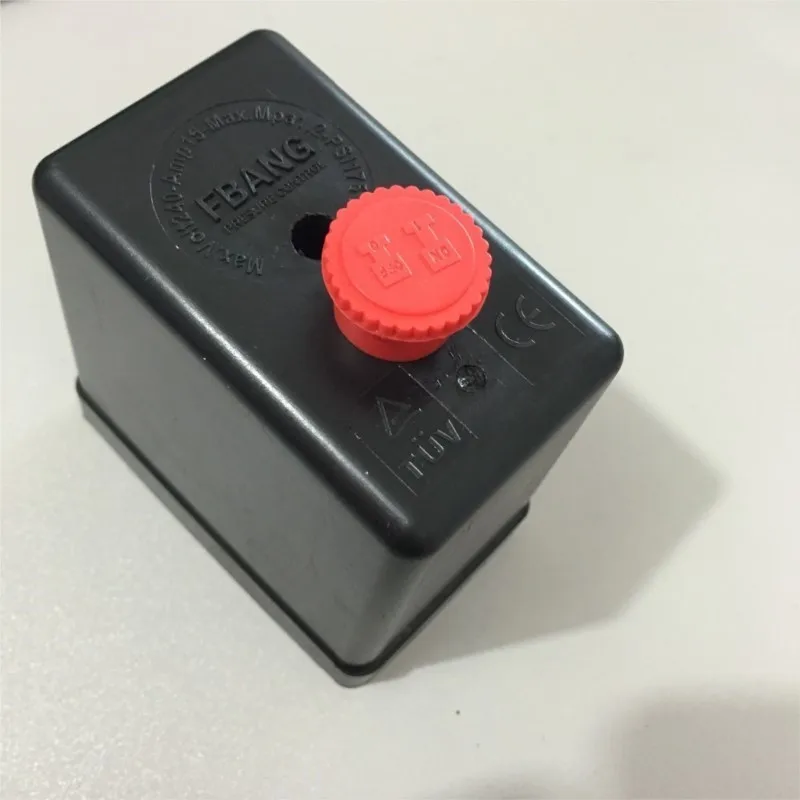 Клапан переключателя контроля давления воздушного компрессора, 240 в, 15 А, фунтов на квадратный дюйм, 12 бар, только Корпус Корпуса