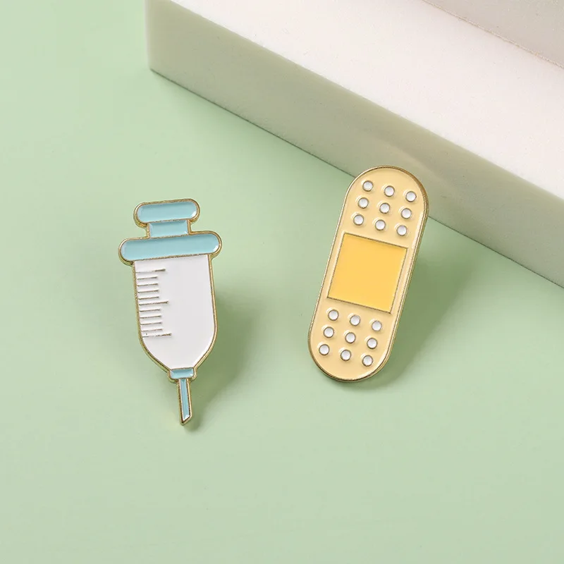 

SALeeee Needle tube bandage, brooch, clothing accessories, collar pin, waist pin, metal badge, jewelry