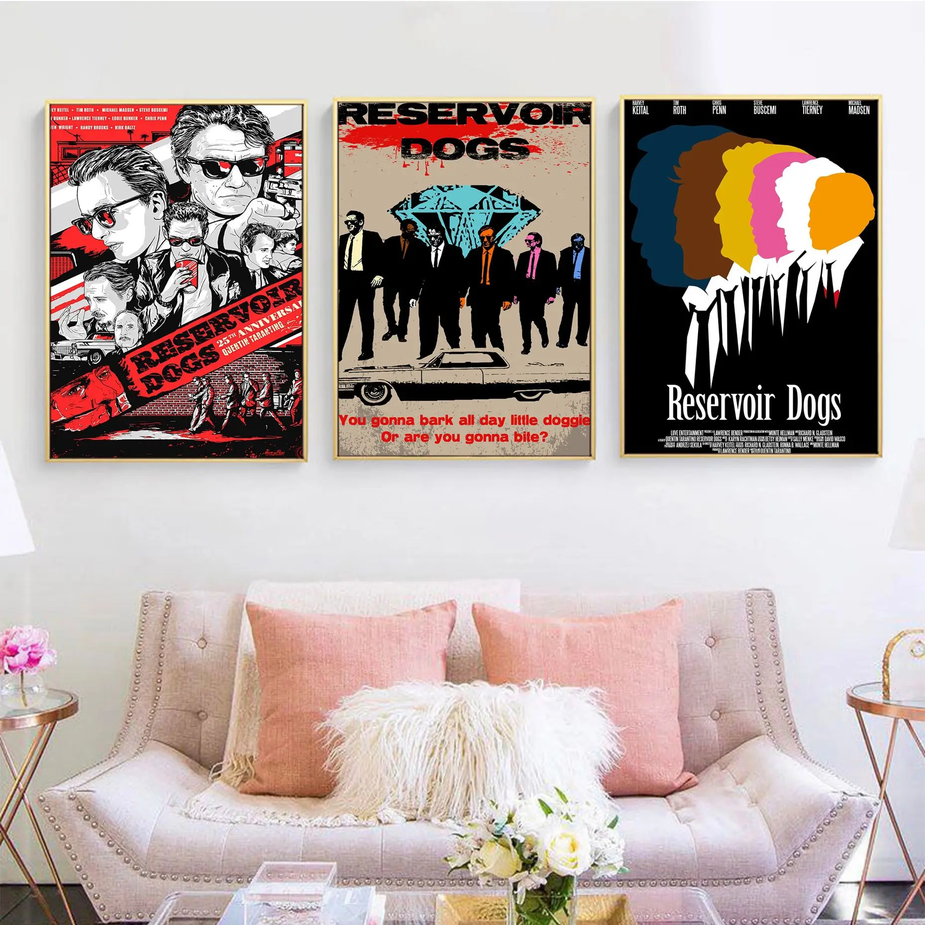 

Reservoir Dogs Movie Sticky Posters Whitepaper Prints Posters Artwork Stickers Wall Painting