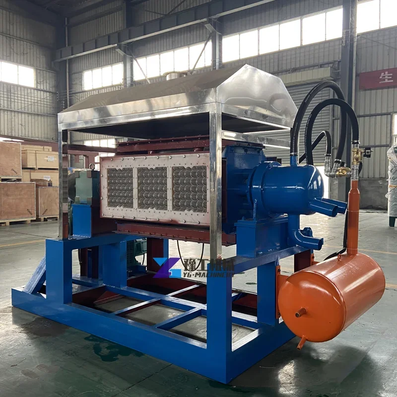 1000-3000 шт. новый дизайн машина для изготовления лотков яиц из бумажной целлюлозы