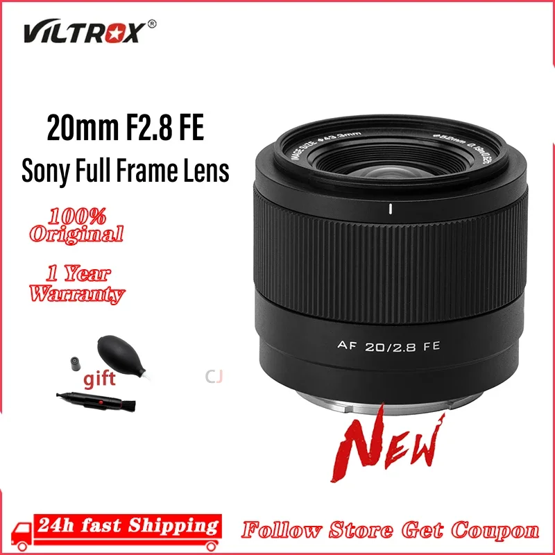 VILTROX 20 мм F2.8 объектив для Sony