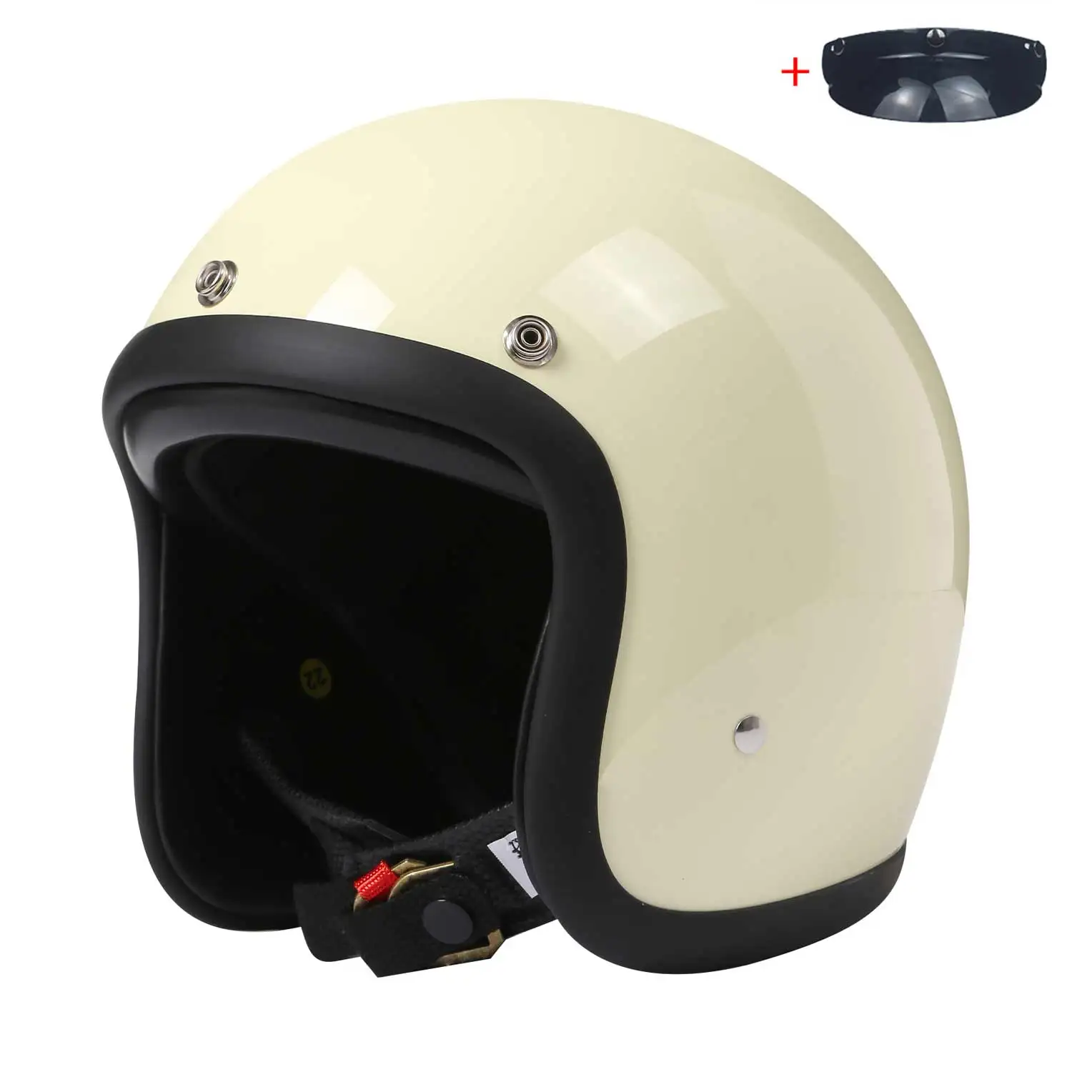 

Японский корейский стиль мотоциклетный шлем с открытым лицом винтажный 500TX из стекловолокна ретро скутер езда 3/4 Jet Casco Moto Capacete BLD