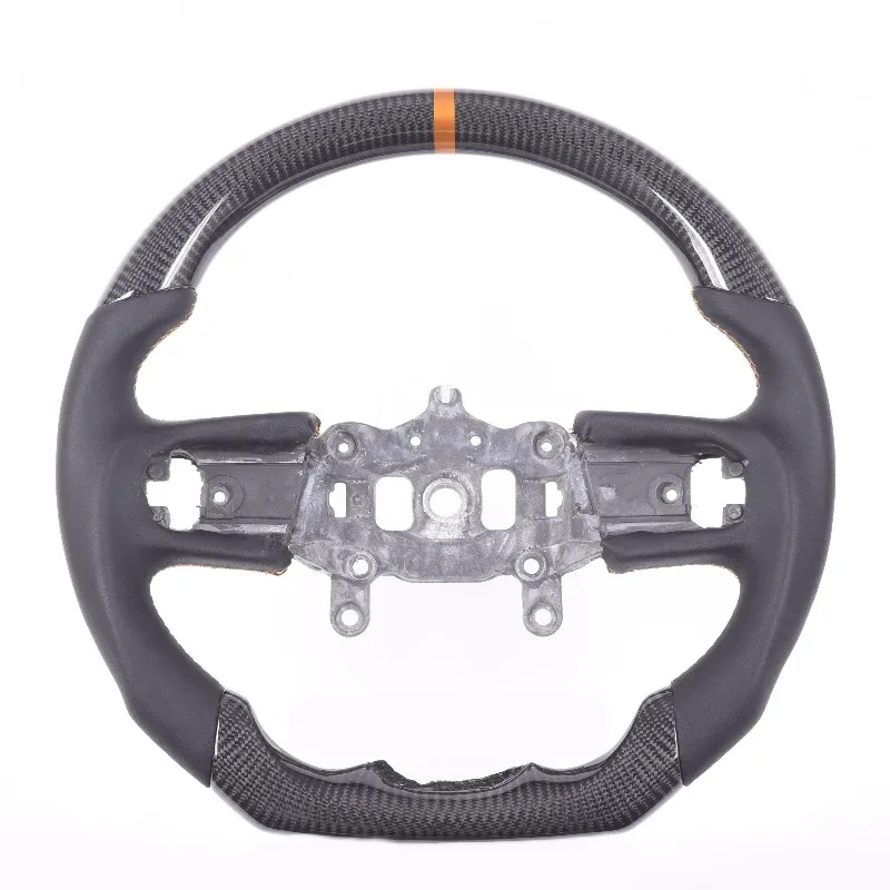 Фото Руль из углеродного волокна Ever-Carbon Racing ECR по заводской цене для Jeep JL, для Wrangler, гоночный руль. №2
