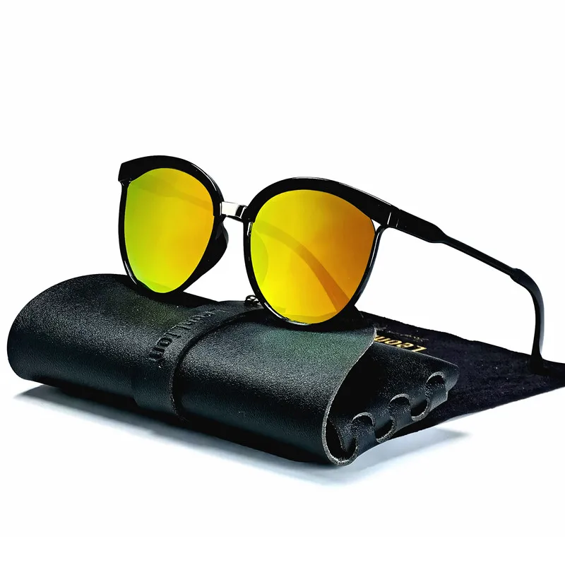 RBROVO Cateye Sunglasses Men 2022 Luxury Brand Sun Glasses Men/Women Vintage Glasses Women Mirror Lunette De Soleil Femme UV400