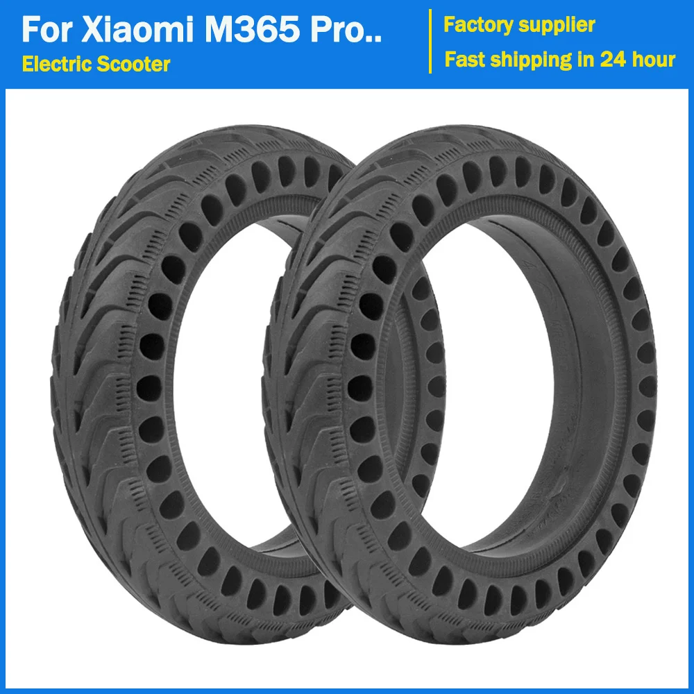 

New Rubber Solid Tire for Xiaomi 3 Mijia M365 Electric Scooter Shock Absorber Damping Tyre For mi Pro pro2 1S Tubeless 8.5"