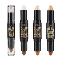 face concealer contouring bronzers highlighters pen cosmetic double ended 2 in 1 makeup corrector contour stick maquiagem tslm1