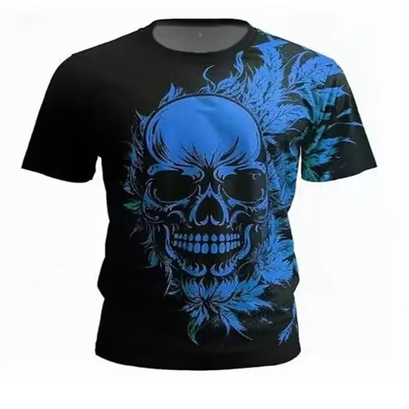 Футболка мужская с 3D-принтом в виде черепа на День святого Валентина 20 24 миллиона