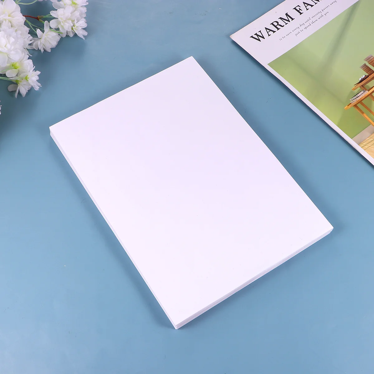 

Paper Release Sticker White Sheet A4 Vinyl Stick Diamond Separation Sided Double Ink Liner Cover Black Isolation Stickproof