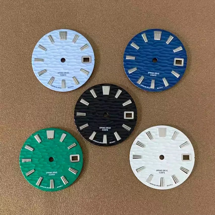 

Watch Accessories Watch Dial 28.5MM GS Dial No Luminous Suitable for Japan NH35/36/4R/7S Movement