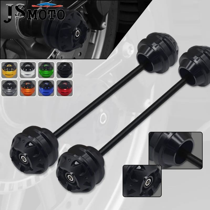 

Motorcycle CNC Front Rear Wheel Fork Axle Sliders Cap Crash Protector Pad Kit For YAMAHA YZF-R1YZF-R6 YZFR1 YZFR6 YZF R1 R1M R6