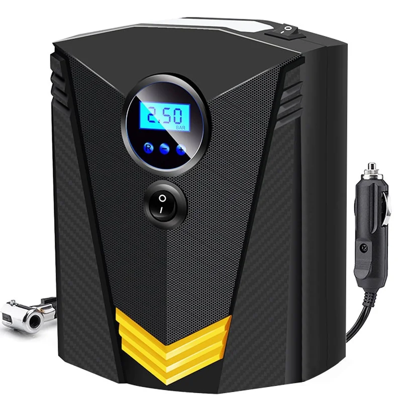 

Digital Display Car Tire Inflator Pump 150PSI Portable Car Air Compressor 12V Electric Inflator LED Light for Motorcycle Bicycle