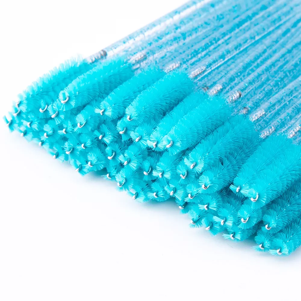 Crystal Eyelashes Brush Comb 25/50Pcs Eye Lashes Extension Mascara Wands Makeup Professional Makeup Beauty Tool