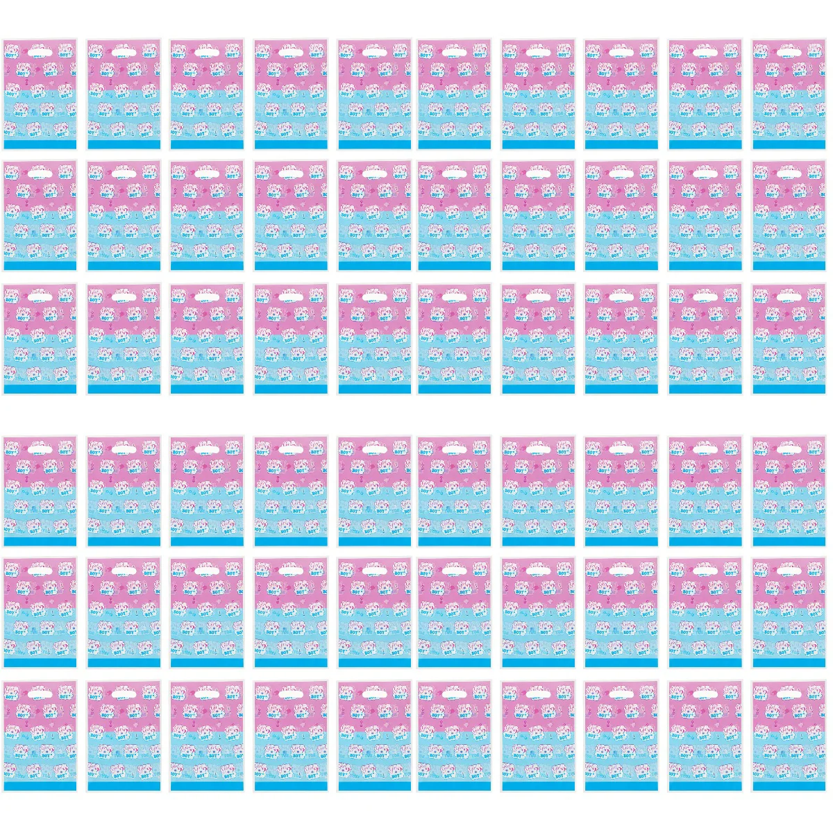 

4x Gift Tote Bags Baby Shower Present Bags Gender Reveal Gifts Bags Birthday Party Decoration Shopping Bags Party Treat Bags