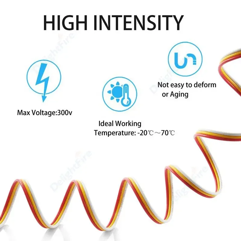 3 контакта 12 В электрические провода SM JST Соединительный кабель для светодиодной