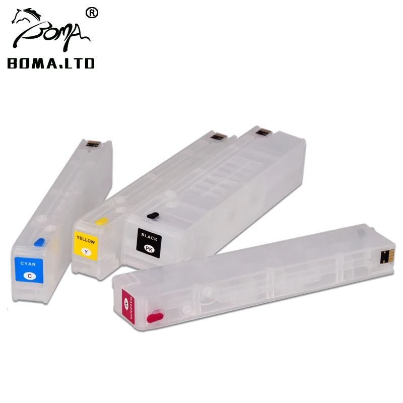 Индивидуальный 981 981XL многоразовый картридж для чернил HP981 PageWide 586dn 556xh 586z 586f 556 586