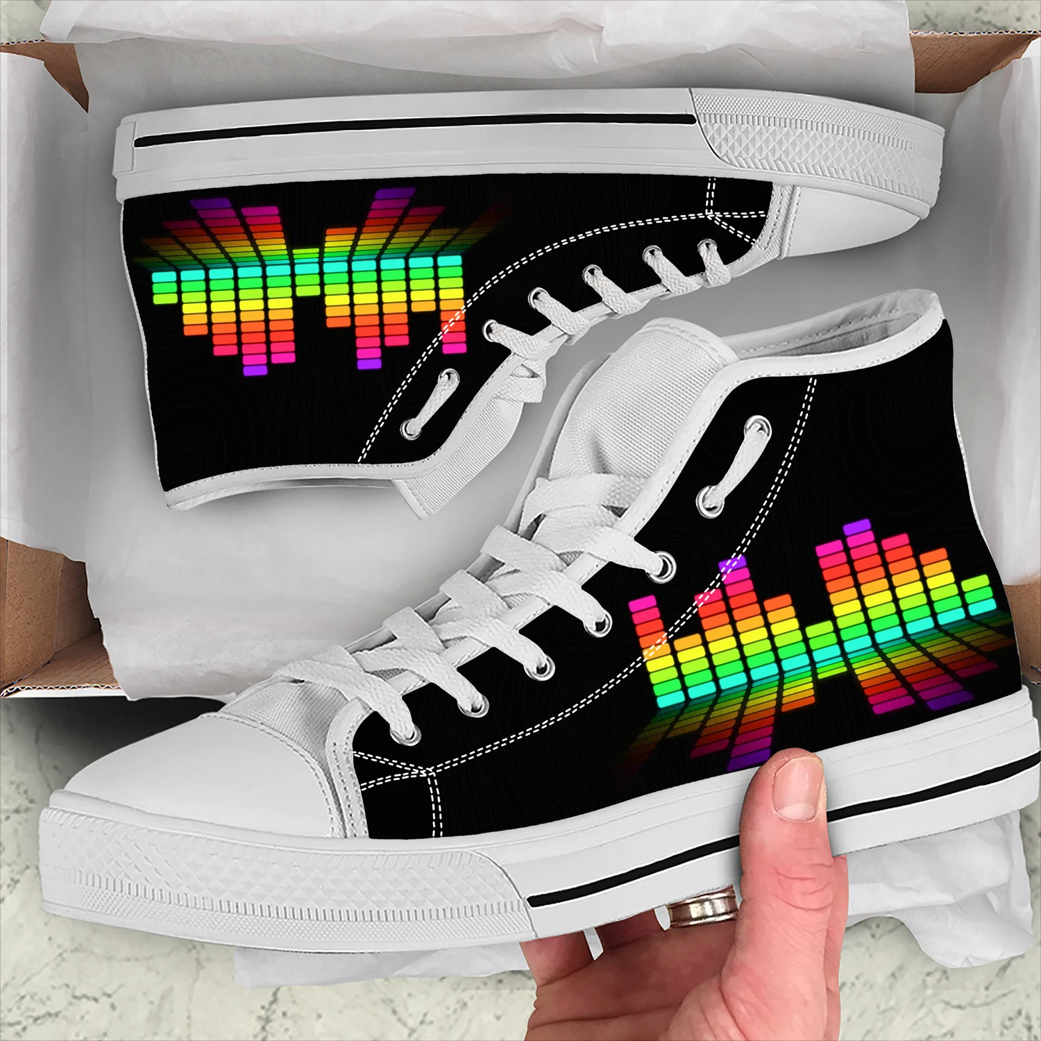 

Hot Electronic Music Band Funny Running Sport Classic Shoes Casual Breathable Lightweight 3D Print Men Women Fashion Sneakers