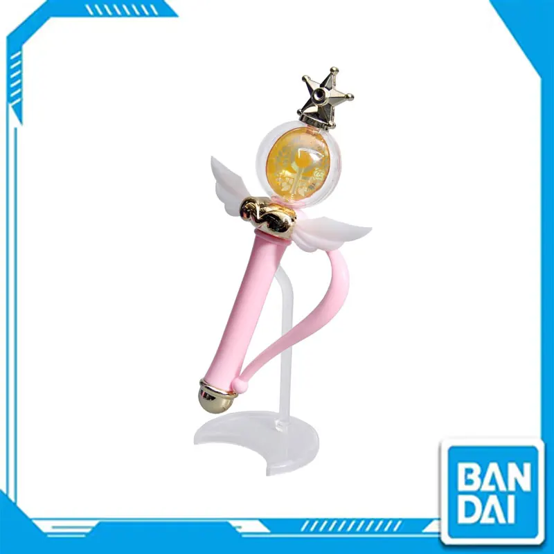 

Anime Sailor Moon Star Moon Magic Stick Deformer Toys Action Figure Collectible Model Ornaments Kids Gift Bandai