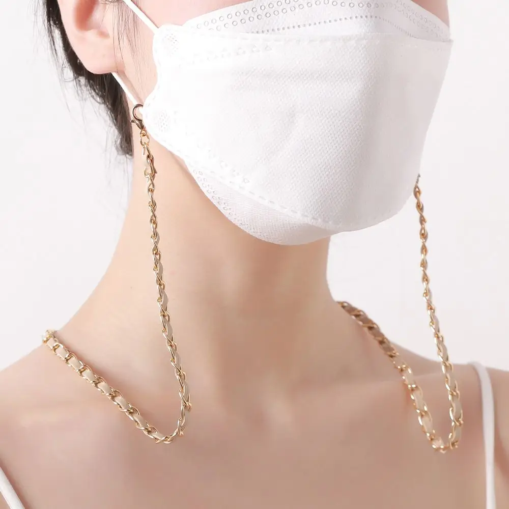 

Alloy Lanyards Neck Strap Rope Temperament Mask Chain Women Eyeglasses Accessories Glasses Chain Korean Style Chain