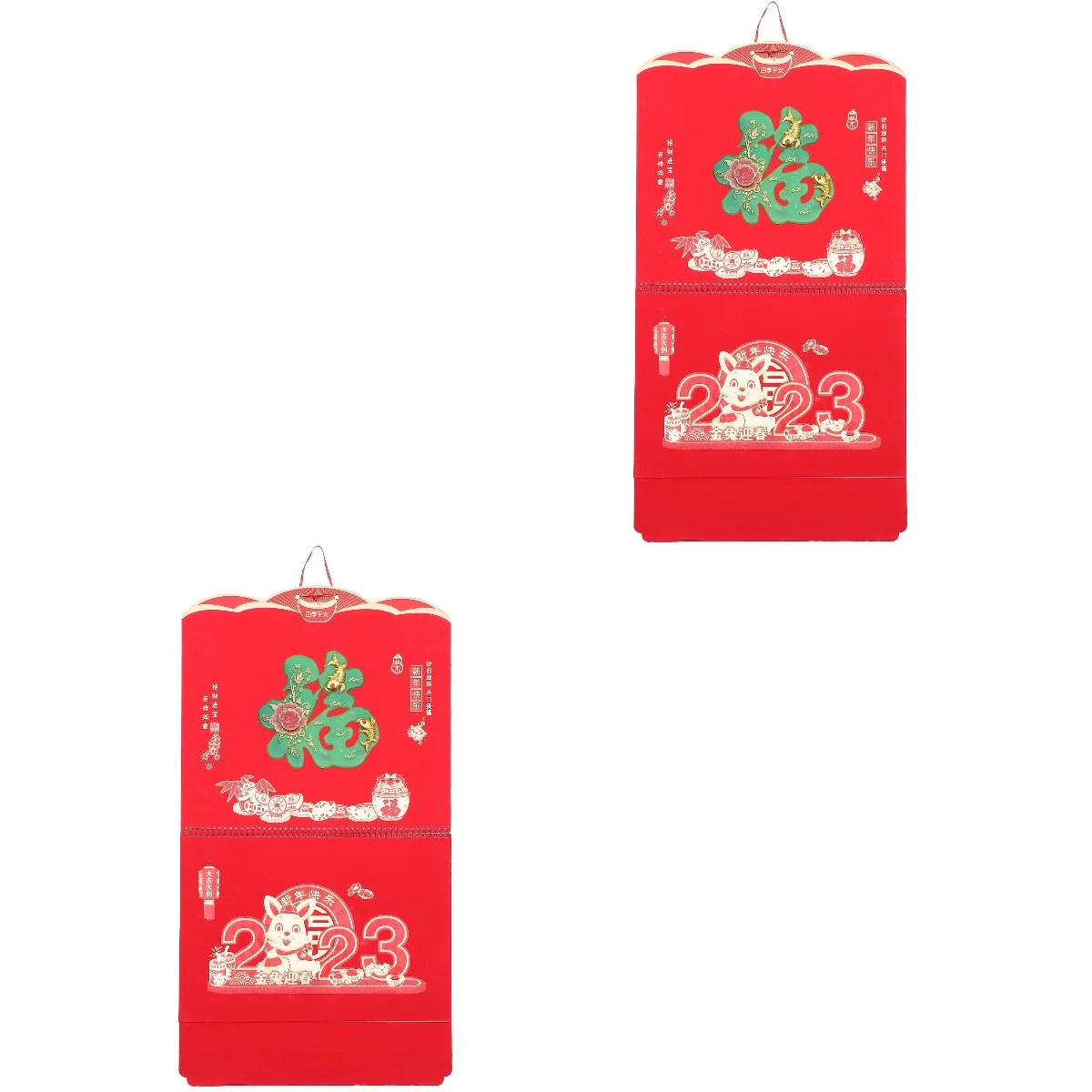 

Календарь, китайский год, кролик, настенный ежемесячный подвесной праздничный календарь, Луна, традиционный