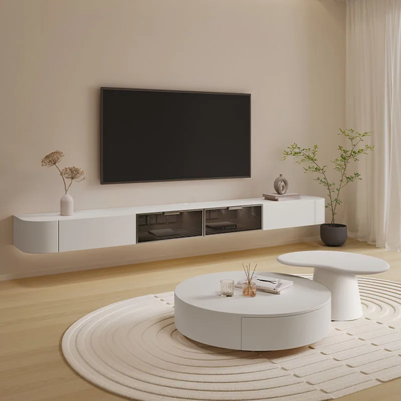 Итальянская Современная Подставка для телевизора настенное крепление плавающий