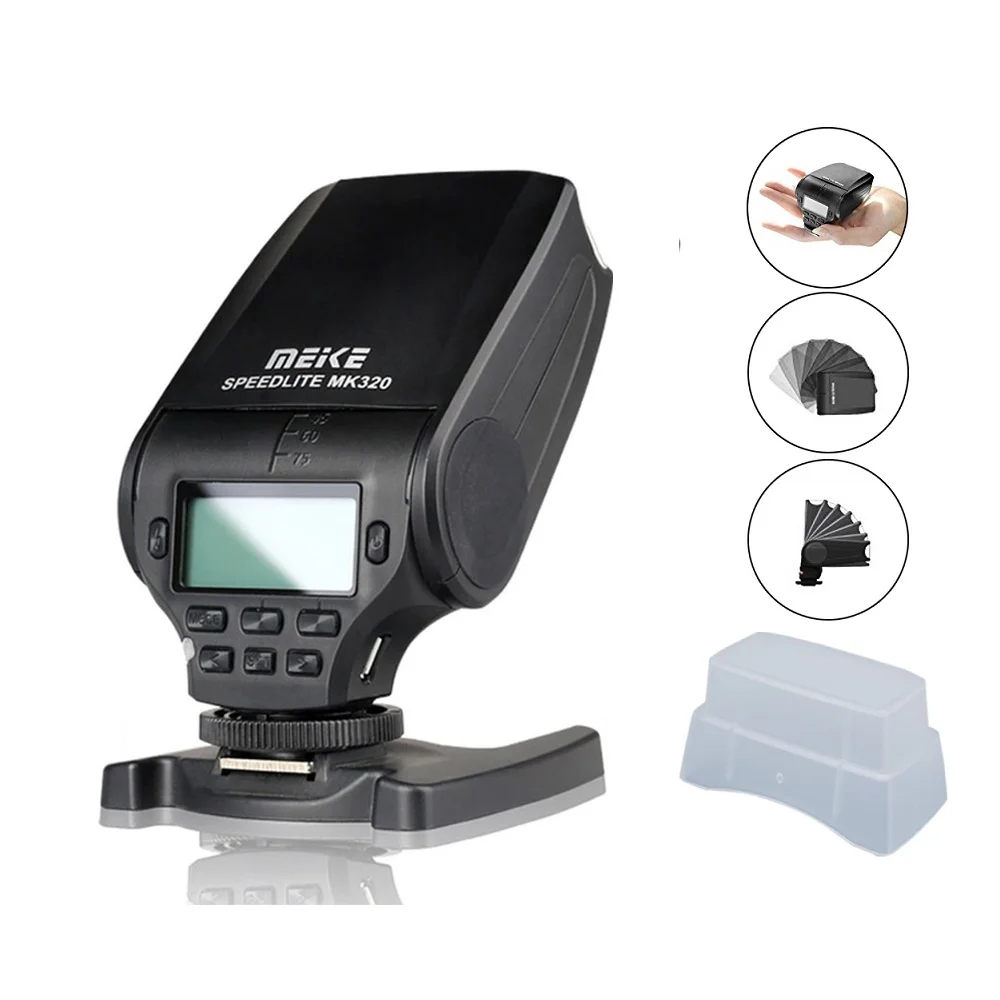 

Mcoplus MK-320 TTL Flash Speedlite for Sony A7 A7R A7S A7 II A77 II A6000 A6300 NEX-6 A58 A99 RX1 RX1R RX10 RX100 II III Meike