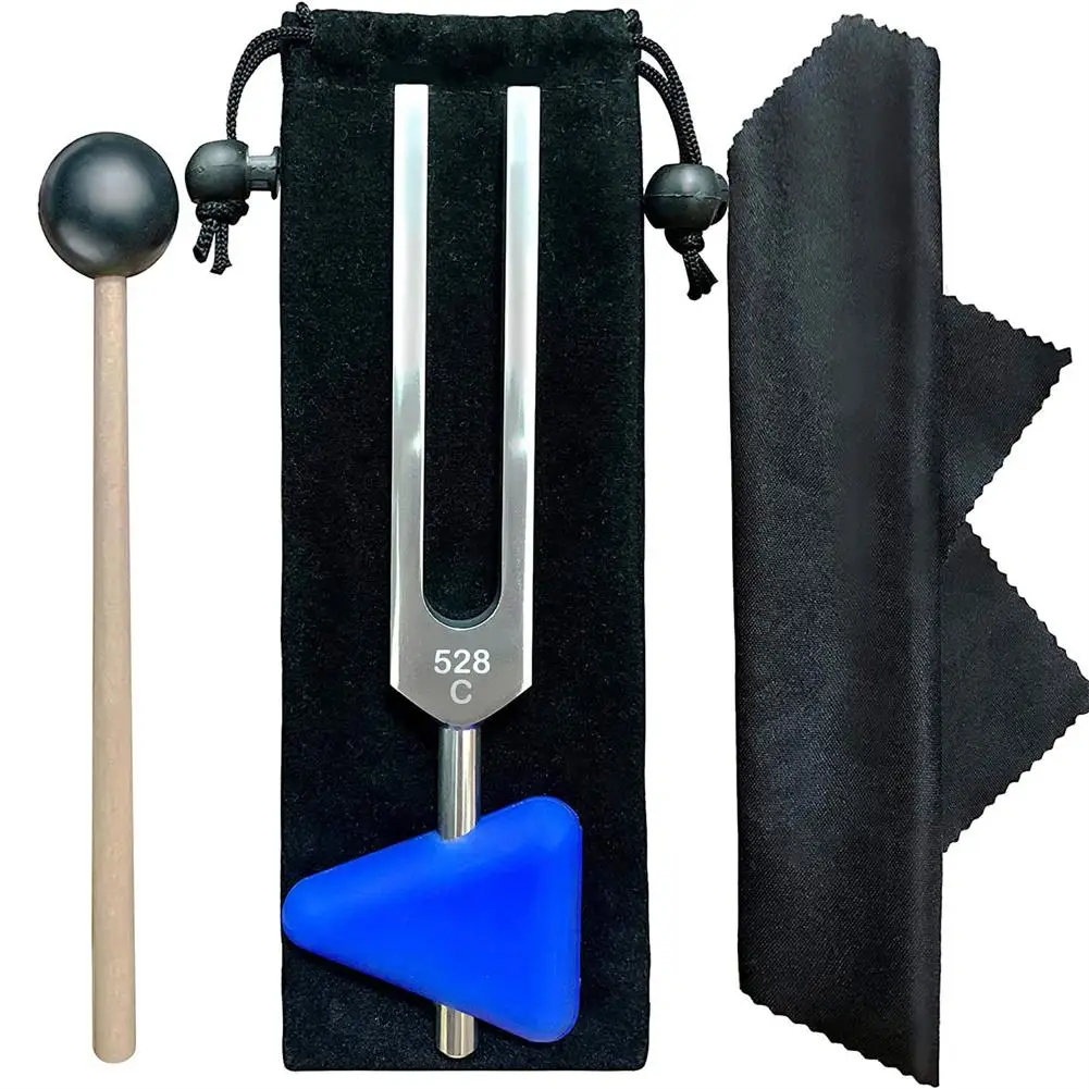 

Mi528 / 528hz / 528c Tone Chakra Round Tuning Fork Multi-functional Instrument For Stress Relief Hearing Testing