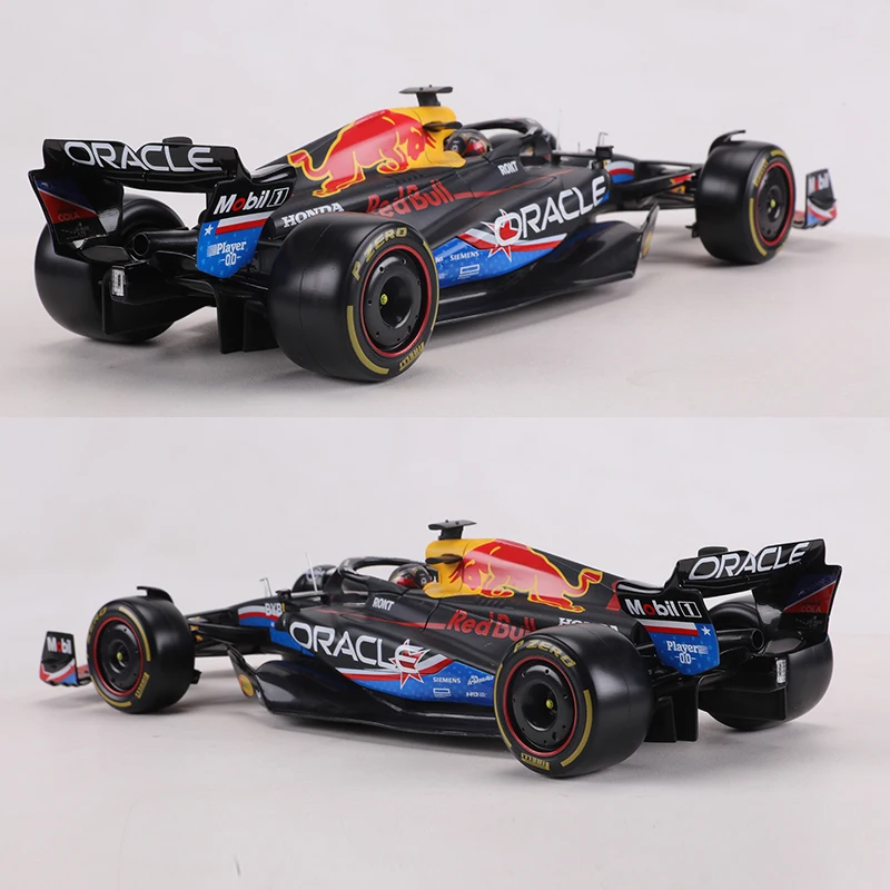 Коллекционная модель автомобиля Burago 1:18 Oracle Red Bull Racing RB19-M.Verstappen №1, литая под давлением, из сплава, люкс, подарок (art.: 3920dc786c69a) - 3920dc786c69a