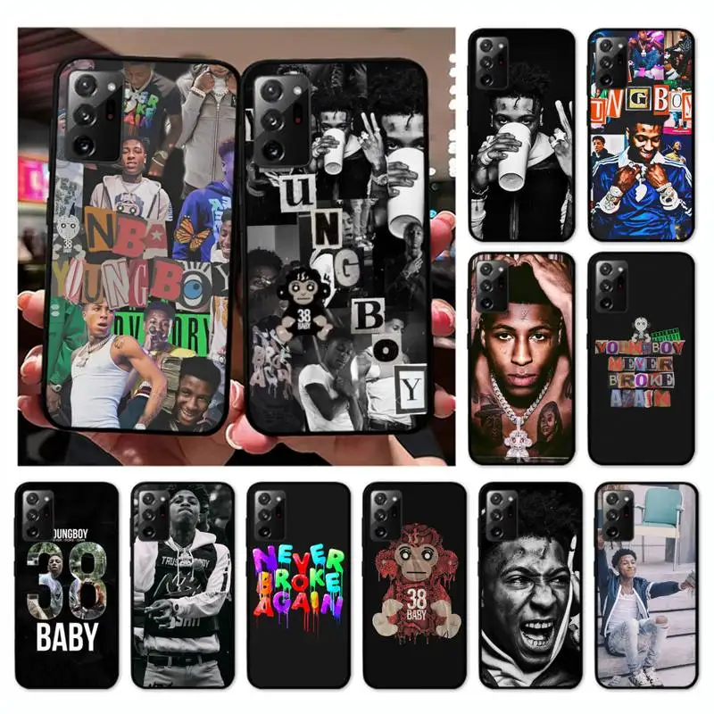 

Yinuoda Youngboy Never Broke Again Phone Case for Samsung Note 20 Ultra 10 pro lite plus 9 8 5 4 3 M 30s 11 51 31 31s 20 A7