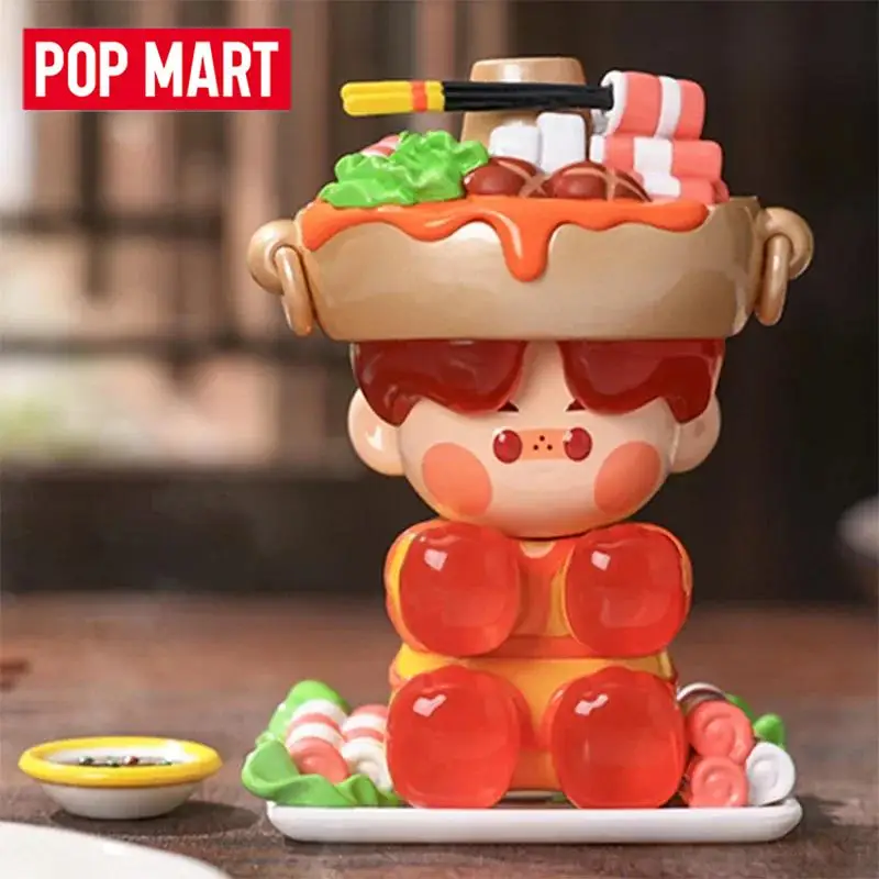 Фото POP MART PINO JELLY Delicious World Series слепая коробка Mystery Box Guess Bag игрушки куклы аниме фигурка настольные украшения коллекция №2