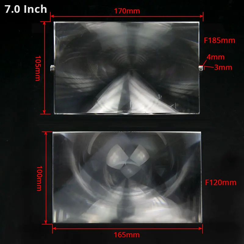 Линзы Френеля SRATE для домашнего проектора 2 шт.