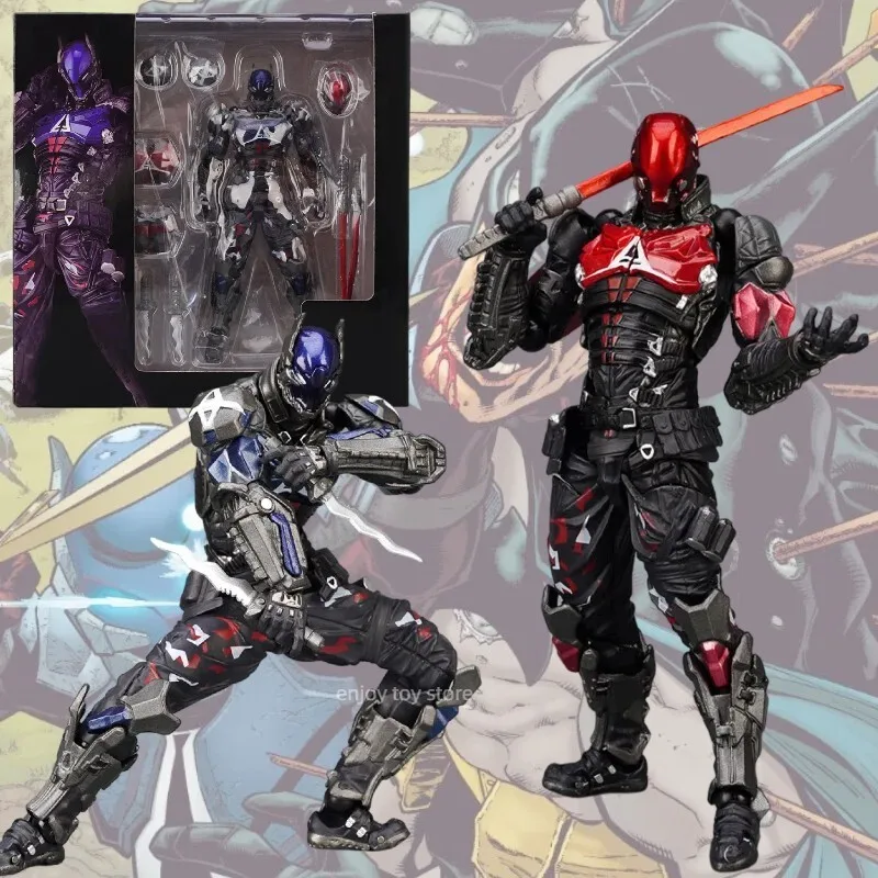 Удивительная экшн-фигурка Аркхэм рыцарь Бэтмен красный капюшон Робин Джейсон