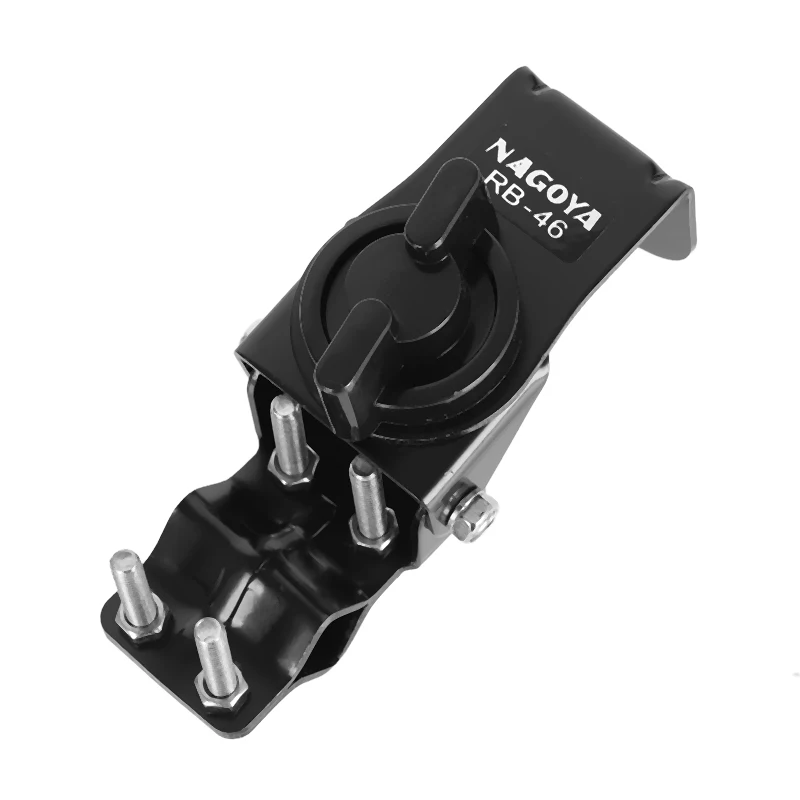 Black RB-46 Mobile Car CB Radio Antenna Mount Bracket For  QYT KT-8900D BAOJIE BJ-218 Antenna Bracket Base Clip