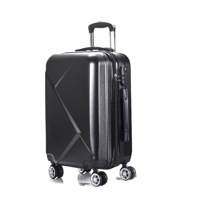 

AEDILYS 20 Inch Carry On Luggage, Travel Suitcase with Spinner Wheel, Black