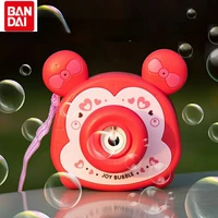 bandai disney 2022 new mickey bubble camera girl heart automatic bubble handheld electric toy cartoon cute childrens toy