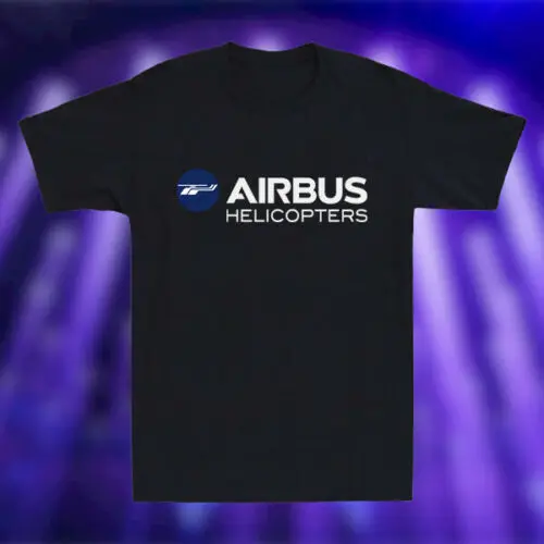 

HOT New Aircraft by Airbus Helicopters Logo Tshirt Size S - 3XL Limited free