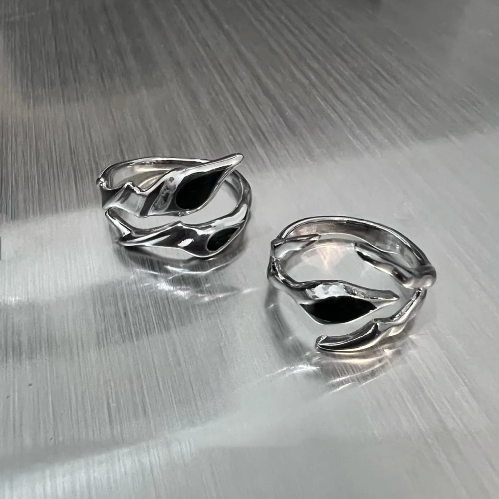 Открытое кольцо в стиле хип-хоп готика панк