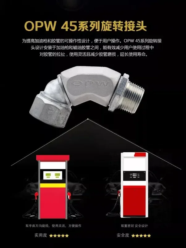 OPW 45-5075 Универсальный шарнир 1-дюймовый поворотный стандартные аксессуары для