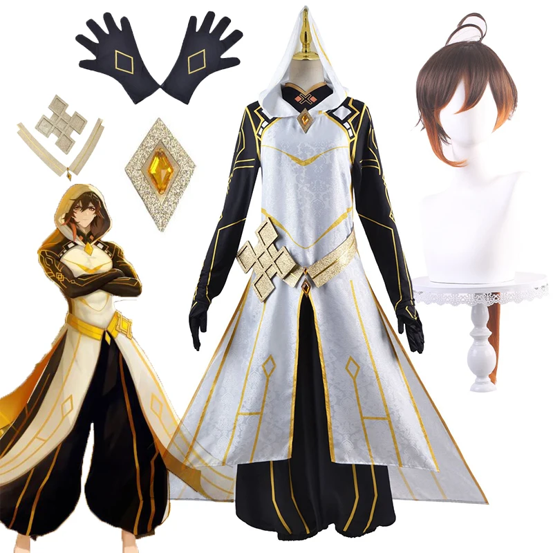 

Игровой костюм для косплея Genshin Impact, костюм чжунглли, костюм для косплея из новой кожи, рождественские комиксные костюмы с одеждой