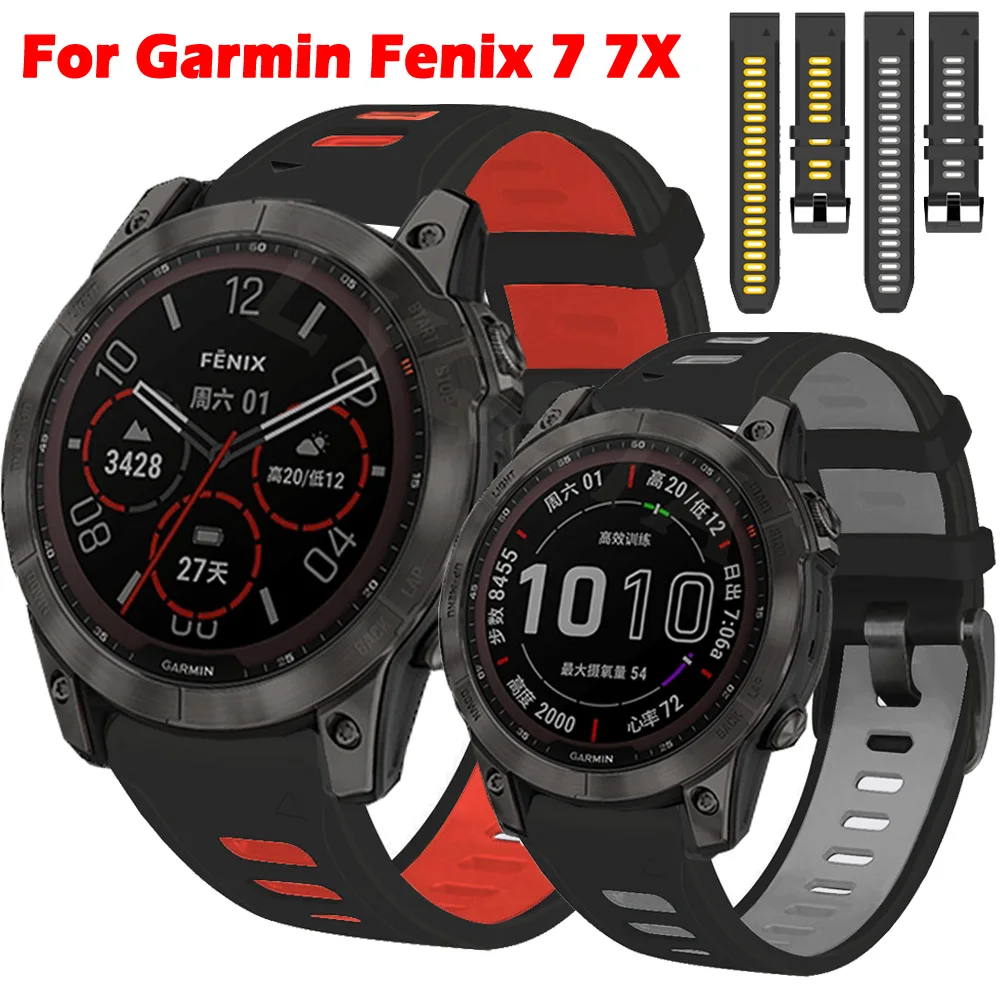 

Ремешок для наручных часов Garmin Fenix 5 5X Plus 6 6X Pro 7 7X 3 3HR