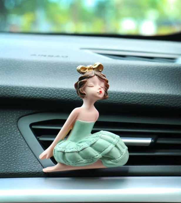 

Car Crafts Furnishing Articles For Car Hand Made Green Color
