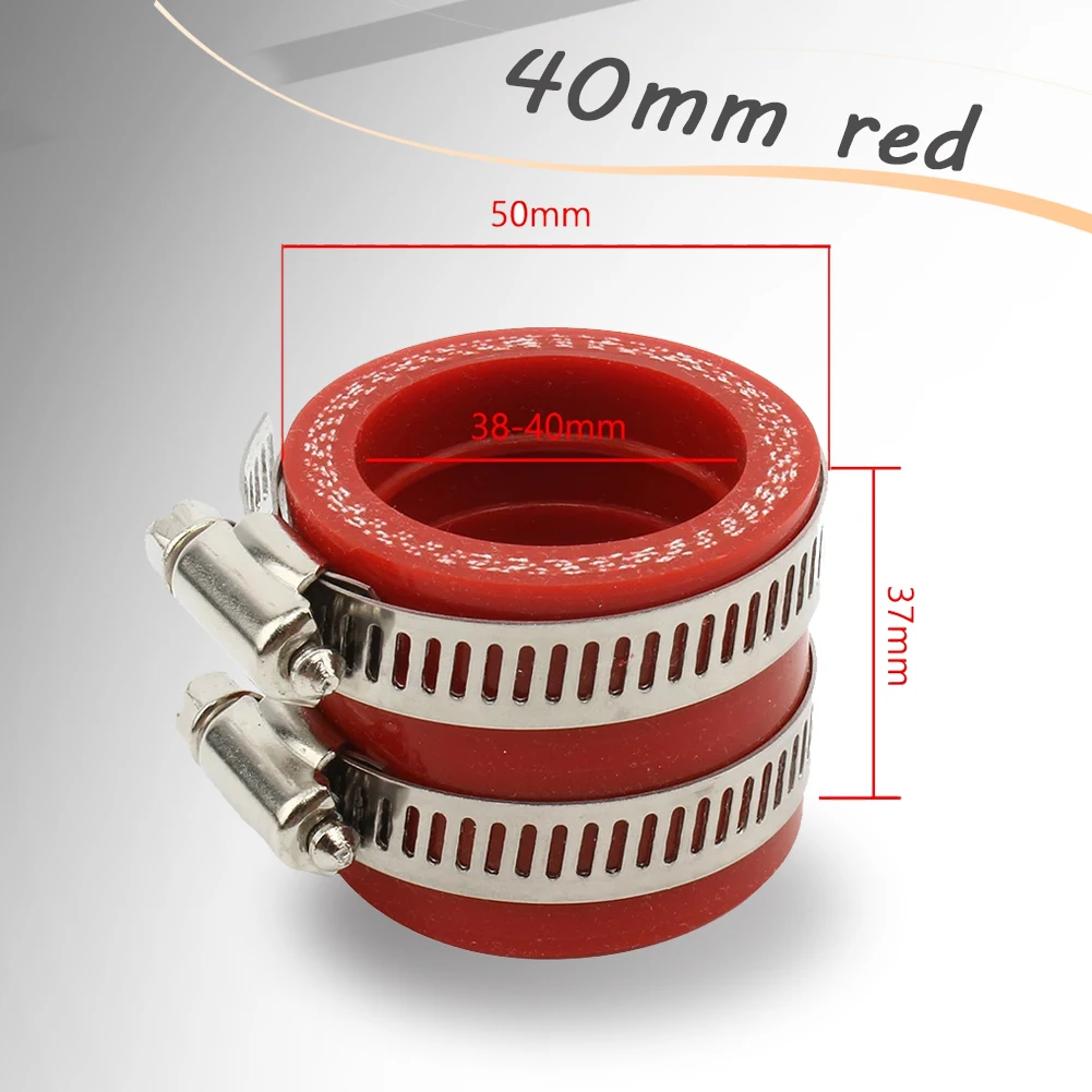 

33/35/40/45 мм адаптер карбюратора, интерфейс впускной трубы для Koso KSR OKO Keihin PWK Maikuni 21 24 26 28 30 32 34 мм PE TM PZ