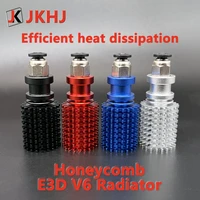 3d printer accessories e3d v6 radiator hotend honeycomb efficient heat conduction parts compatible with titan extruder