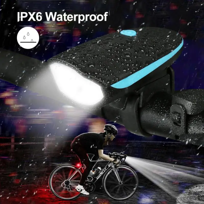 

Фонарик для велосипеда, внешняя аккумуляторная лампа 120 дБ с USB