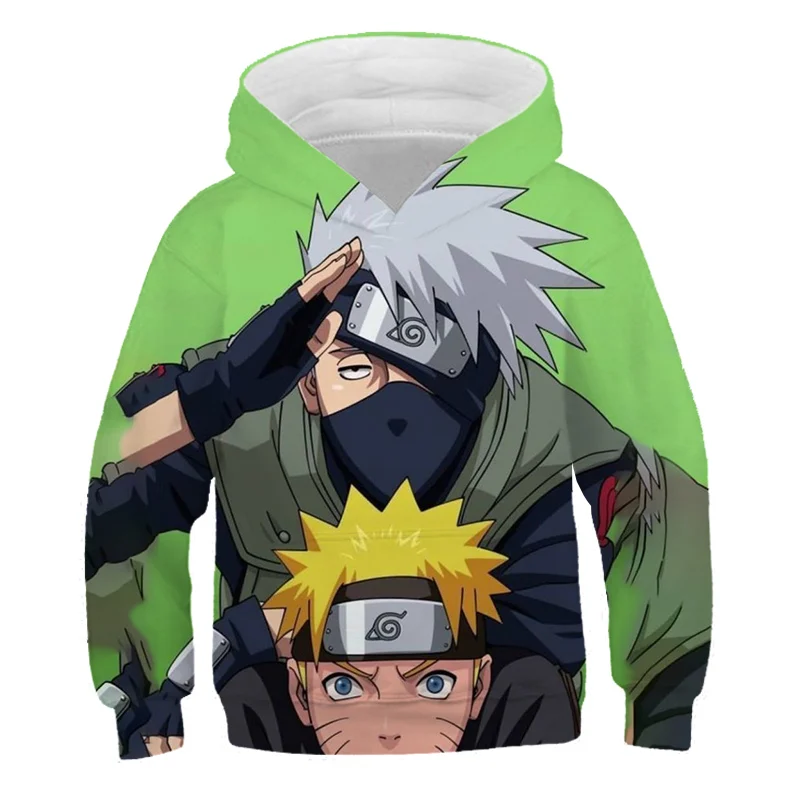 

Детская толстовка с мультяшным рисунком ниндзя, Детская толстовка с капюшоном для мальчиков и девочек, детский пуловер для малышей, топ, кос...