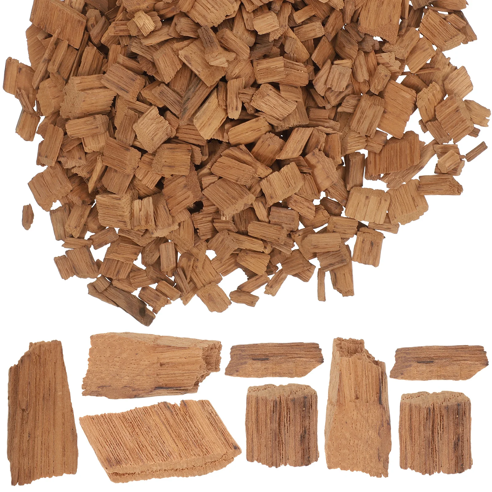 

1 Pack Oak Chips Red Oak Chips for Home Brewing and Making(Light Toasted) Glassware winemaking